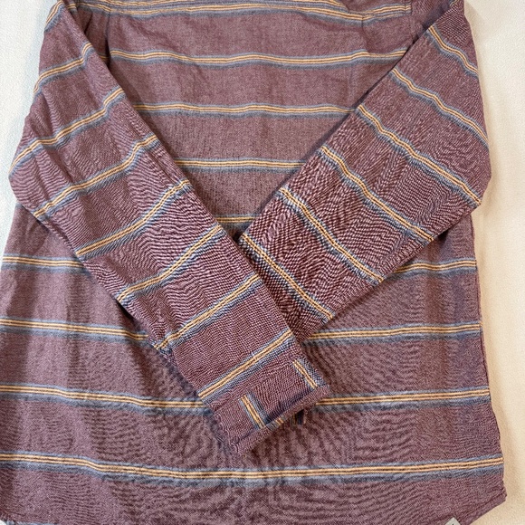 Vans Burgundy Plaid Flannel Button-Up Shirt | Size L - Picture 3 of 3